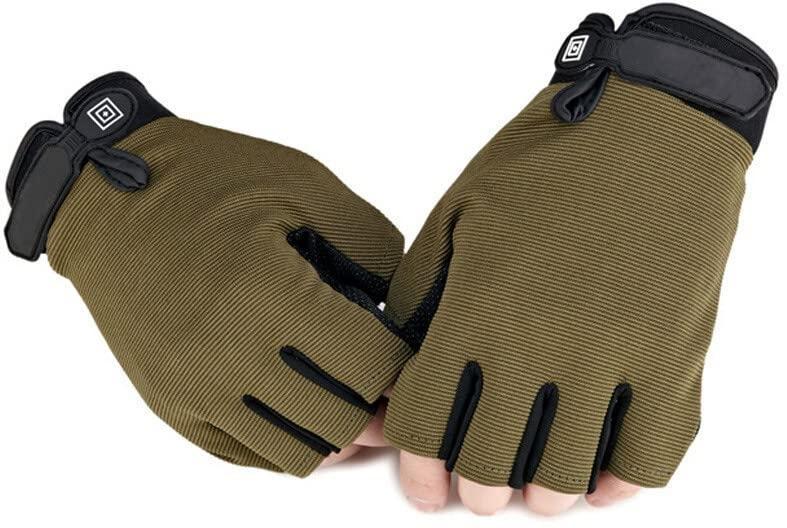 Anti-Slip Breathable Bike Sports Gym & Fitness Gloves  (Green)