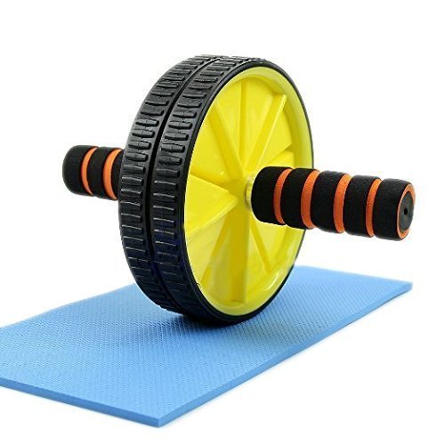 Vivir™ Unisex Ab Roller Total Body Exerciser (for Core Abdominal Workouts and Belly Fat Burner)-Assorted Colour