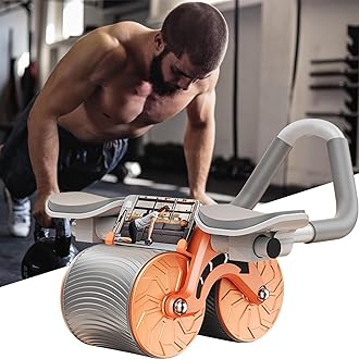 Vivir™ Unisex Ab Roller Total Body Exerciser (for Core Abdominal Workouts and Belly Fat Burner)-Assorted Colour